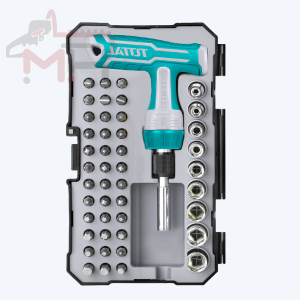 TOTAL T-Handle Wrench Screwdriver Set - Your Go-To Toolkit for Precision Work.