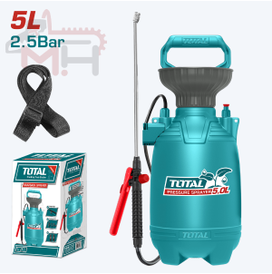 Total 5L Pressure Sprayer - Precision Garden Tool for Effortless Plant Care
