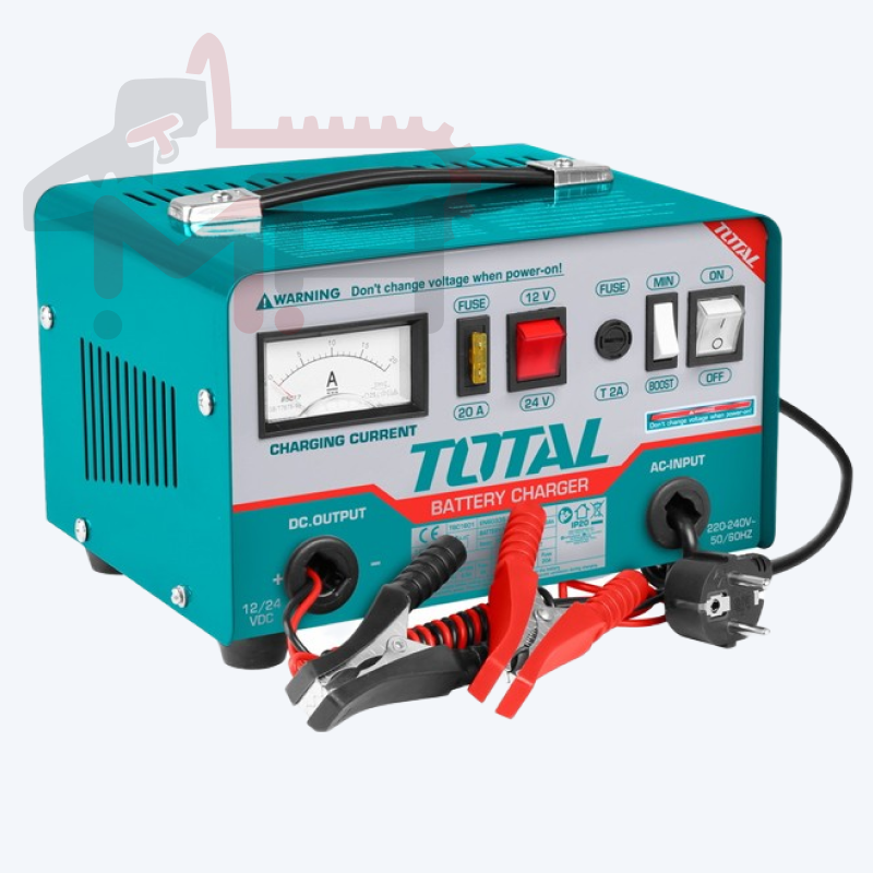 Total Battery Charger 12/24V - Reliable Power Solution for Automotive, Marine, and Industrial Use