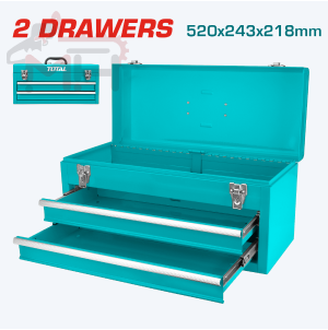 Total Drawer Portable Tool Box - Compact and Efficient Tool Organization