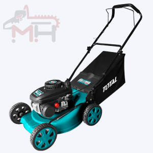 TOTAL Gasoline Lawn Mower - Powerful 4HP Hand Push Mower for Efficient Lawn Care