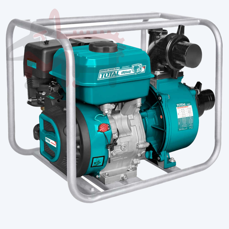 Power Flow Gasoline Water Pump in action - Reliable solution for water transfer tasks.