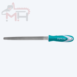 TOTAL Half Round Wood File 200MM - Precision Tool for Woodworking.