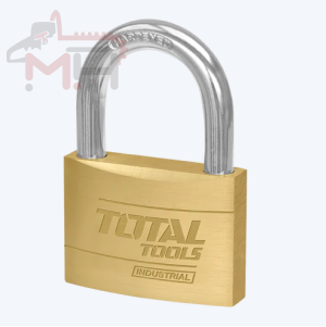 Total Heavy Duty Brass Padlock - Reliable Security for Your Valuable