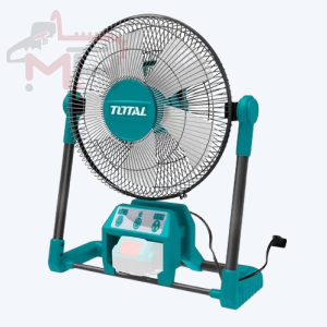 TOTAL Li-ion Fan 20V - Portable Cooling Fan with 20V Rechargeable Battery