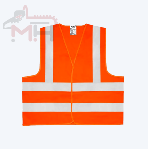 TOTAL Reflection Vest Orange - High-Visibility Safety Gear for Outdoor Activities