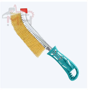 TOTAL Wire Brusher 250mm - Heavy-Duty Cleaning for Optimal Results.