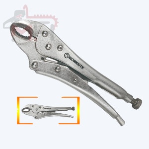 ProGrip 10'' Lock-Grip Plier in action - Precision clamping for professional fastening.