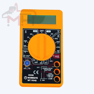TechMaster Digital Multimeter in action - Accurate voltage testing for professionals and enthusiasts.