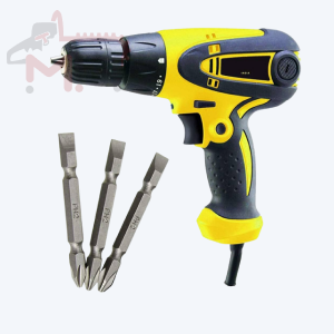 TorqueMaster 10mm Drill in action - Precision power tool for DIY and professional projects.